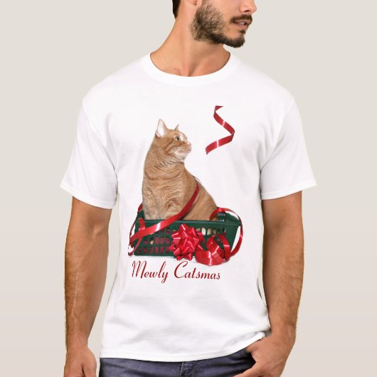 Mewly Catsmas T-shirt (Voorkant)