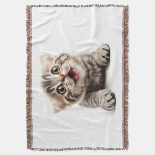 MewMellow - ontspanning van spinnende marshmallows Deken (Voorkant Verticaal)