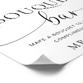 Mews Zonnebloem Herfst Bloemboeket Bloemenbar Teke Poster (Hoek)