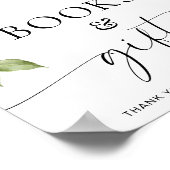 Mews Zonnebloem Herfst Bloemen Boeken en Geschenke Poster (Hoek)