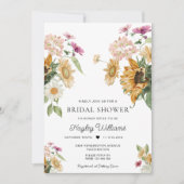 Mews Zonnebloem Herfst Herfst Vrijgezellenfeest Kaart (Voorkant)