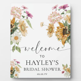 Mews Zonnebloem Herfst Vrijgezellenfeest Welkomstb Fotoplaat