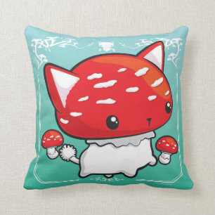 Mewshroom kussen