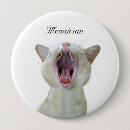 Mewsician Ronde Button 4,0 Cm