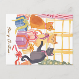 Mewy Kerstmis Briefkaart