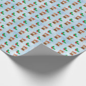 Mewy Kerstmis Cadeaupapier (Hoek)