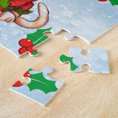 Mewy Kerstmis Legpuzzel (Zijkant)