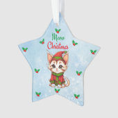 Mewy Kerstmis Ornament (voorkant)