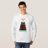 Mewy Kerstmis T-shirt (Voorkant volledig)