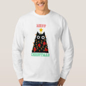 Mewy Kerstmis T-shirt (Voorkant)