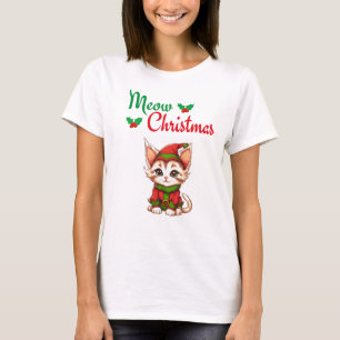 Mewy Kerstmis T-shirt