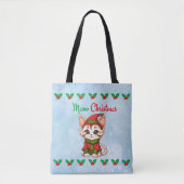 Mewy Kerstmis Tote Bag (Voorkant)