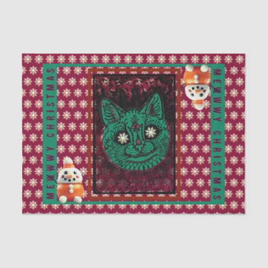 MEWY KERSTPAPIER TISSUEPAPIER (Voorkant)