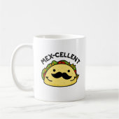 Mex-cellent Funny Excellent Taco Pun Koffiemok (Links)