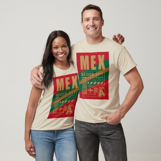 MEX Mexico-Stad Luchthaven T-shirt (Unisex)