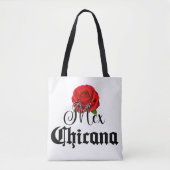 MexChicana Chicana boodschaptas Tote Bag (Voorkant)