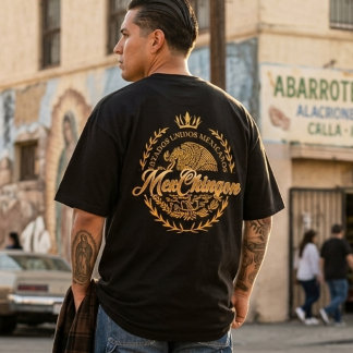 Mexchingon Mexicaanse trots Back hit T-shirt