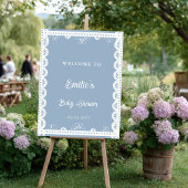 Mexica talavera Baby shower Welkomstbord Reclamebord Met Voetstuk