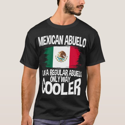 Mexicaan Abuelo Latino Grandpa grootvader Gift T-shirt (Voorkant)