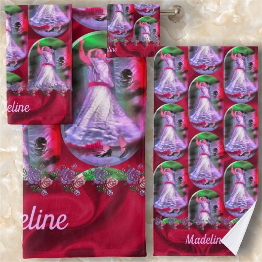 Mexicaan Dancer 0175 Bad Handdoek