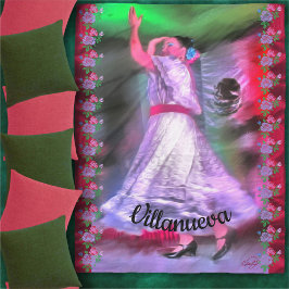 Mexicaan Dancer 0175 Fleece Deken
