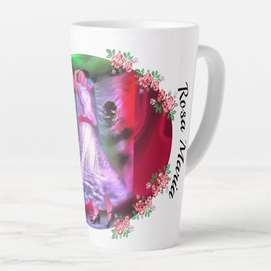 Mexicaan Dancer 0175 Latte Mok (Rechterhoek)