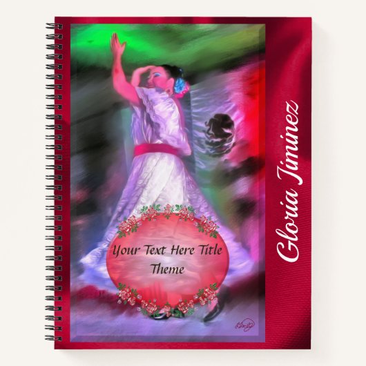 Mexicaan Dancer 0175 Notitieboek (Voorkant)
