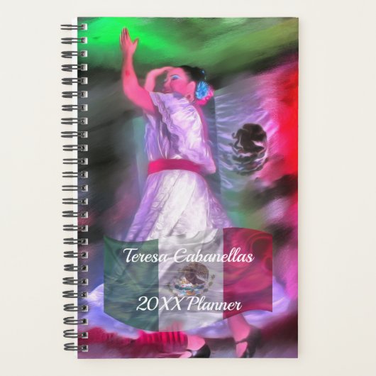 Mexicaan Dancer 0175 Planner (Voorkant)