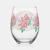 Mexicaan Dancer 0175 Wijnglas Zonder Voet (Achterkant)