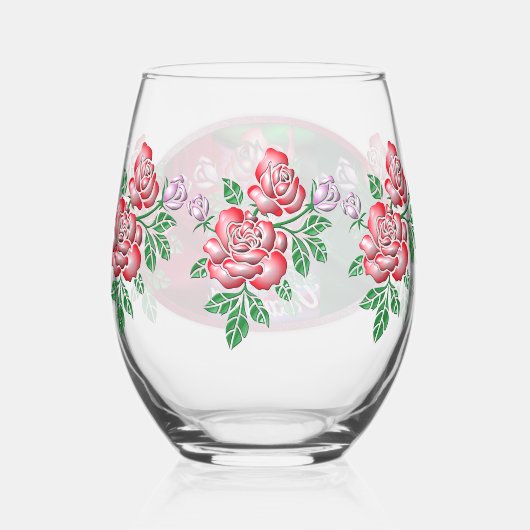 Mexicaan Dancer 0175 Wijnglas Zonder Voet (Achterkant)