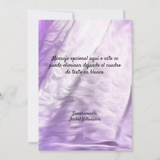 Mexicaan Dancer Gracias 0175 Bedankkaart (Achterkant)