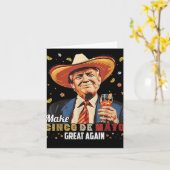 Mexicaan maakt Cinco de Mayo weer geweldig grappig Kaart (Gele Bloem)