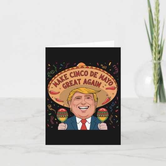 Mexicaan maakt Cinco de Mayo weer geweldig grappig Kaart (Voorkant)