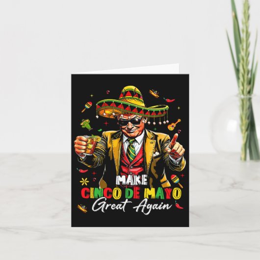 Mexicaan maakt Cinco de Mayo weer geweldig grappig Kaart (Voorkant)