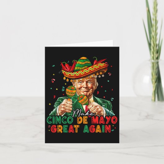 Mexicaan maakt Cinco de Mayo weer geweldig grappig Kaart (Voorkant)
