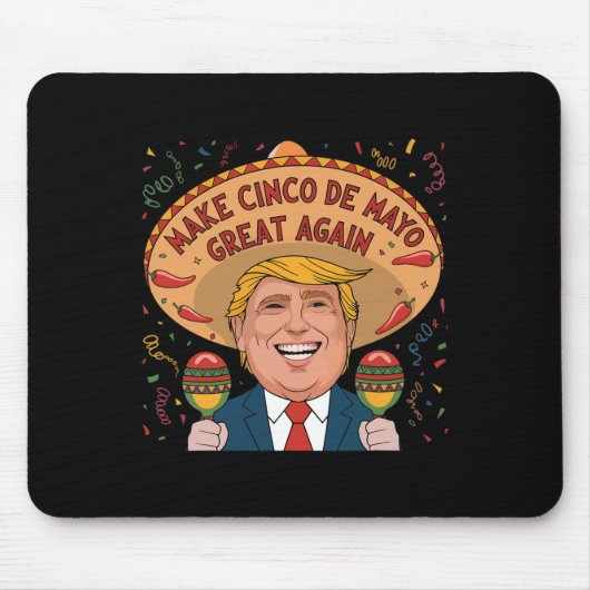 Mexicaan maakt Cinco de Mayo weer geweldig grappig Muismat (Voorkant)