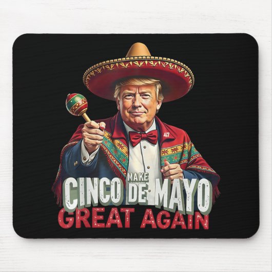 Mexicaan maakt Cinco de Mayo weer geweldig grappig Muismat (Voorkant)