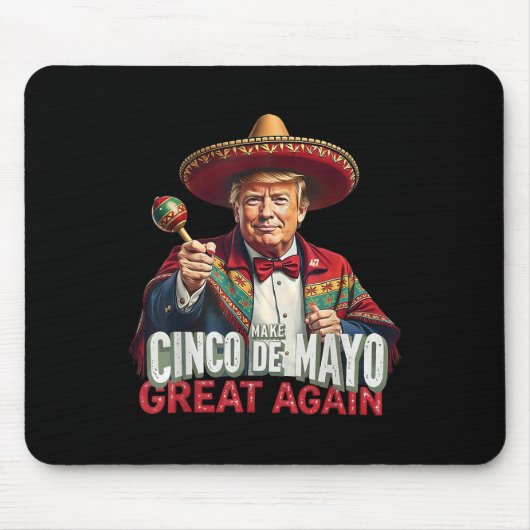 Mexicaan maakt Cinco de Mayo weer geweldig grappig Muismat (Voorkant)