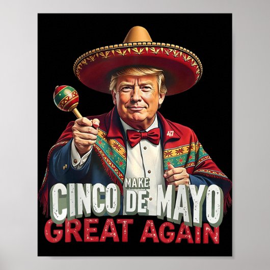 Mexicaan maakt Cinco de Mayo weer geweldig grappig Poster (Voorkant)