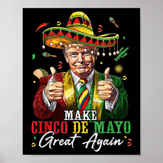 Mexicaan maakt Cinco de Mayo weer geweldig grappig Poster (Voorkant)