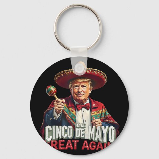 Mexicaan maakt Cinco de Mayo weer geweldig grappig Sleutelhanger (Voorkant)