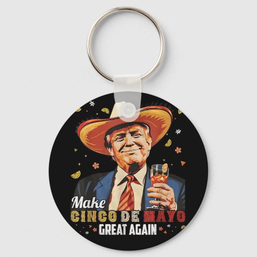 Mexicaan maakt Cinco de Mayo weer geweldig grappig Sleutelhanger (Voorkant)