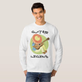Mexicaan met gitaar en sombrero t-shirt (Voorkant volledig)