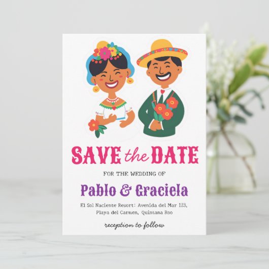 Mexicaan Sla de datum Kaart (Staand voorkant)