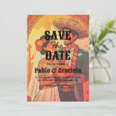 Mexicaan Sla de datum Kaart (Staand voorkant)