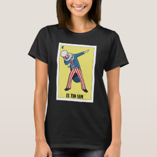 Mexicaan voor 4 juli El Tio Sam T-shirt