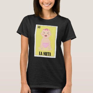 Mexicaan voor Baby showers La Nieta T-shirt