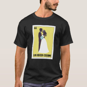 Mexicaan voor bruiloften Los Recien Casados T-shirt