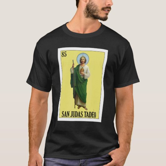 Mexicaan voor christenen San Judas Tadeo T-shirt (Voorkant)