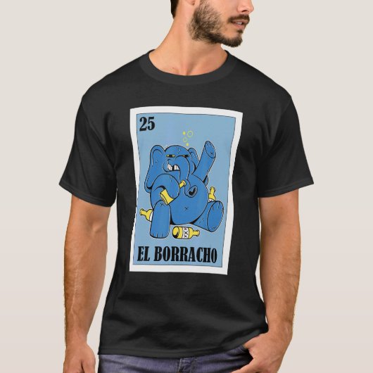 Mexicaan voor de partij El Elefante T-shirt (Voorkant)